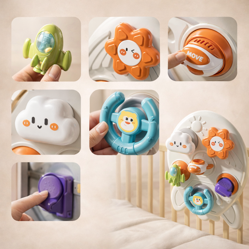 Juguete Cohete de Estimulación para Bebé